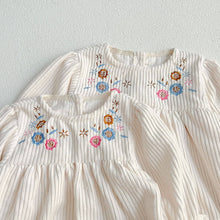 Embroidered Floral Romper & Dress