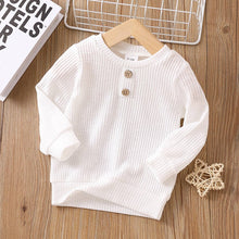 Solid Ribbed Long Sleeve Top