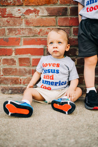 Loves Jesus & America Too Shirt