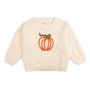 Pumpkin Yarn Knit Sweater