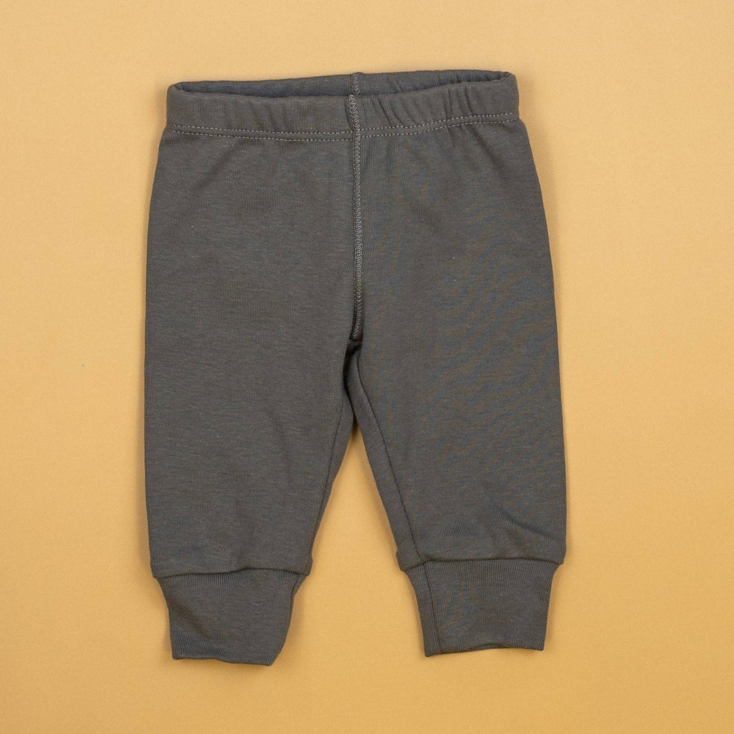 Dark Gray Classic Baby Pants
