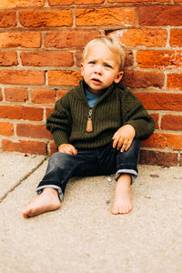 Dark Green Sweater - Infant