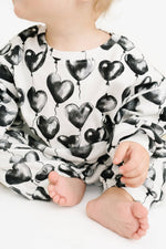 Black Heart Balloons Sweatsuit