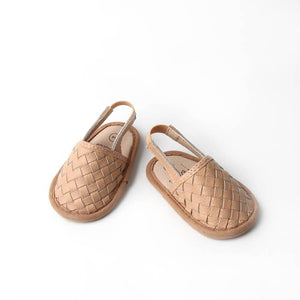 Woven Leather Baby Sandals