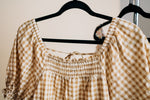 Sun Bleached Gingham Dress