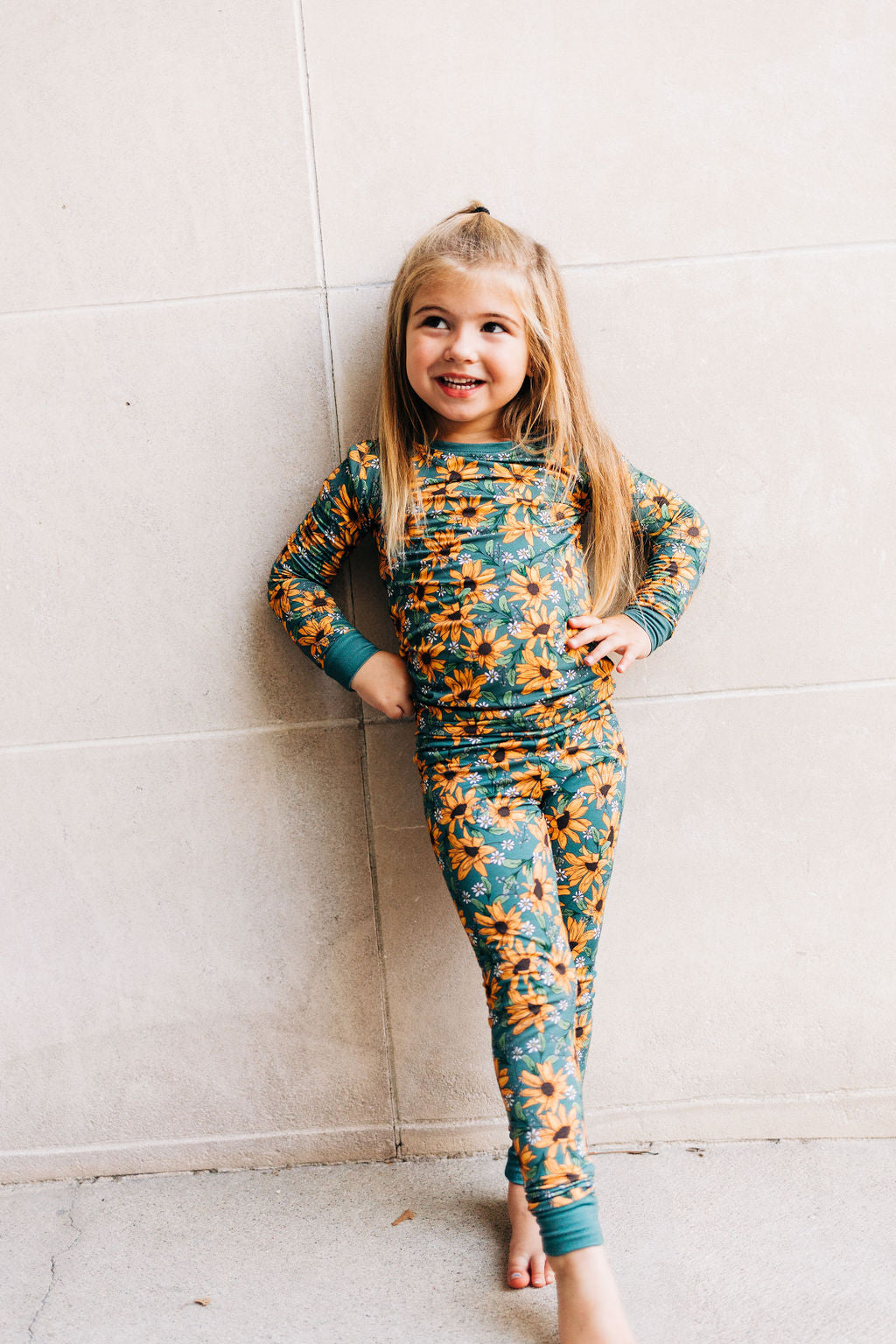 Sunflower Meadow Bamboo Pajamas