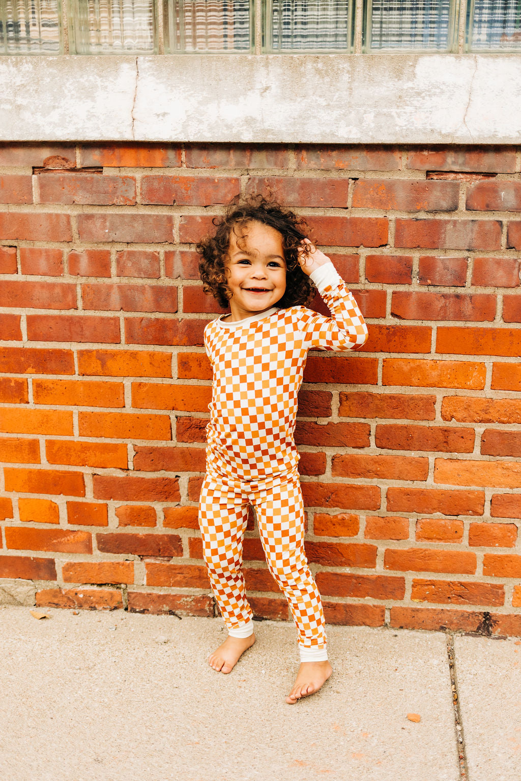 Fall Checkered Bamboo Pajamas