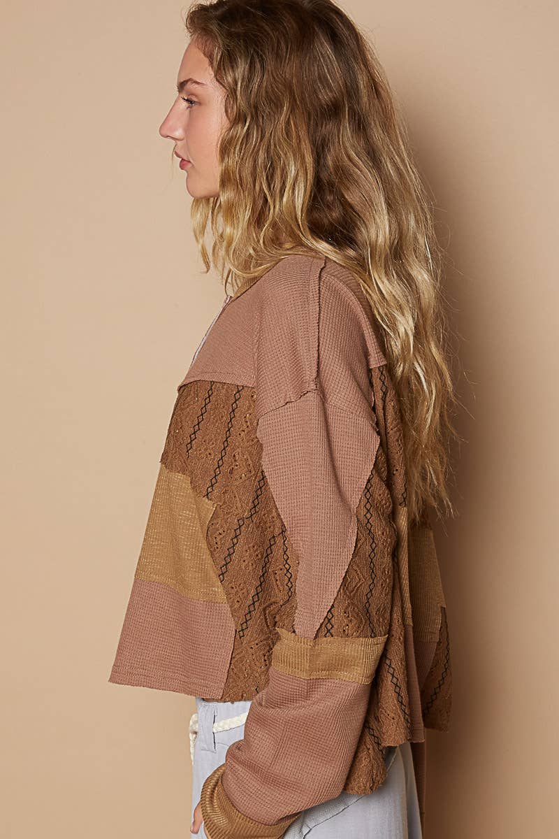 Chocolate Heart Pullover