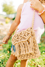 Macrame Woven Boho Fringe Purse