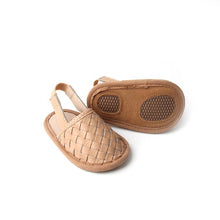 Woven Leather Baby Sandals