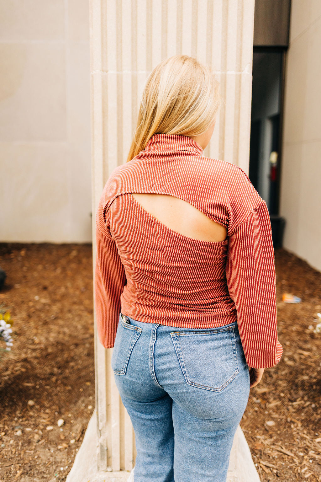 Ribbed Tank and Bolero Set