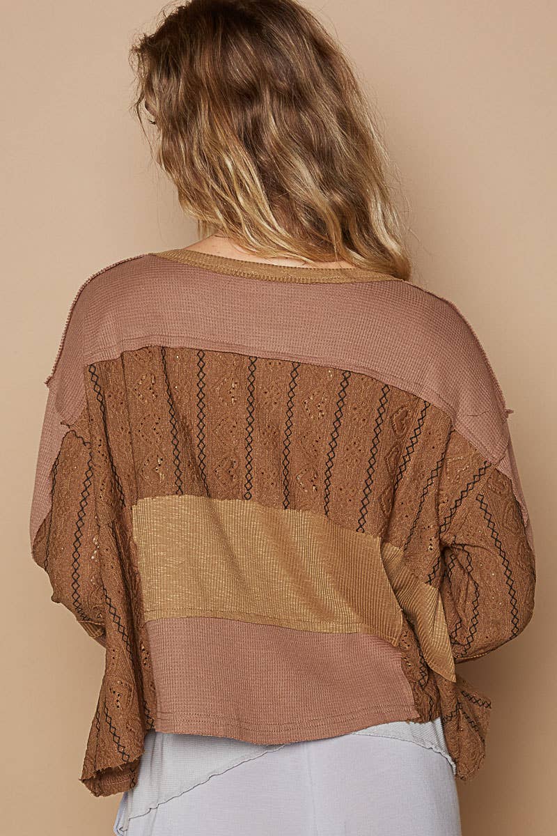 Chocolate Heart Pullover