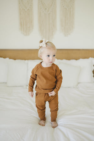 Organic Cotton Ribbed 2pc Set