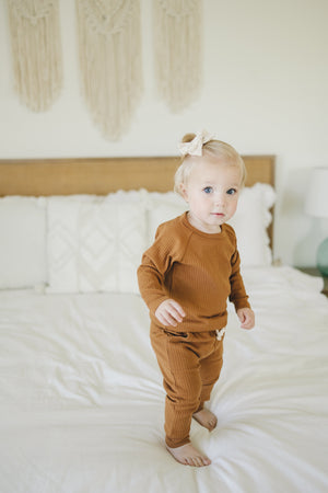 Organic Cotton Ribbed 2pc Set