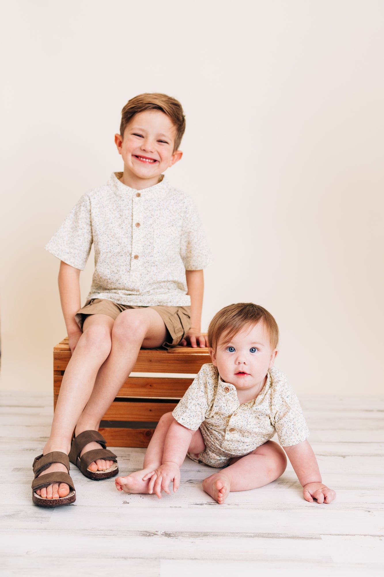 Sketch Floral Onesie & Tee