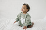 Happy Go Lucky Sweatshirt Romper