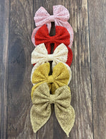 Eyelet Lace Hair Bow