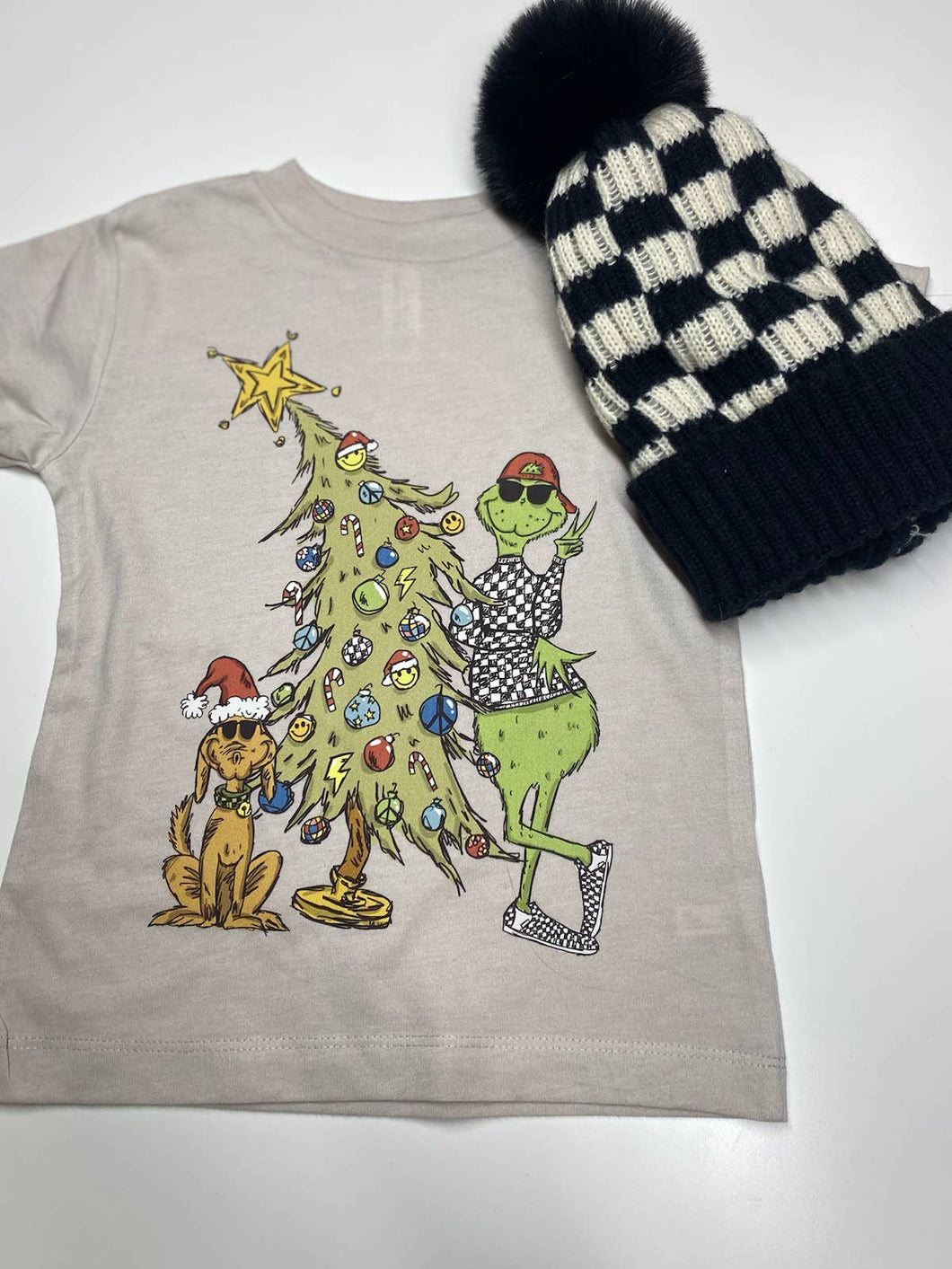 Groovy Grinch Christmas Tee