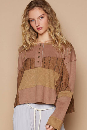 Chocolate Heart Pullover