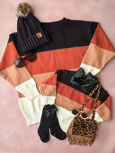 Fall Colors Tiered Sweater