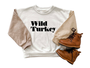 Wild Turkey Thanksgiving Sweatshirt