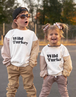 Wild Turkey Thanksgiving Sweatshirt