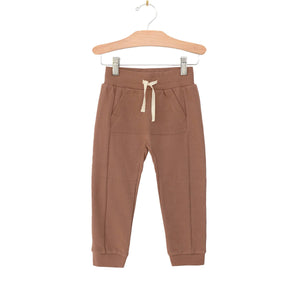 Fleece Boy Jogger- Brownie