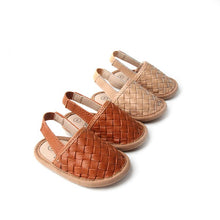 Woven Leather Baby Sandals