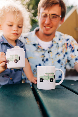 Vintage Truck Two of a Kind Cup Set