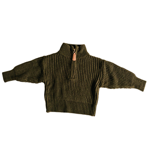 Dark Green Sweater - Infant