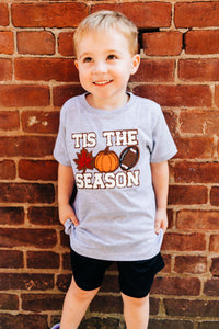 Tis The Season Pumpkin Patch Short Sleeve T-Shirt - Kids