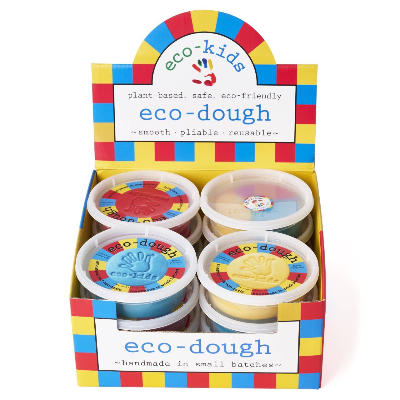 Eco-dough - Primary Colors