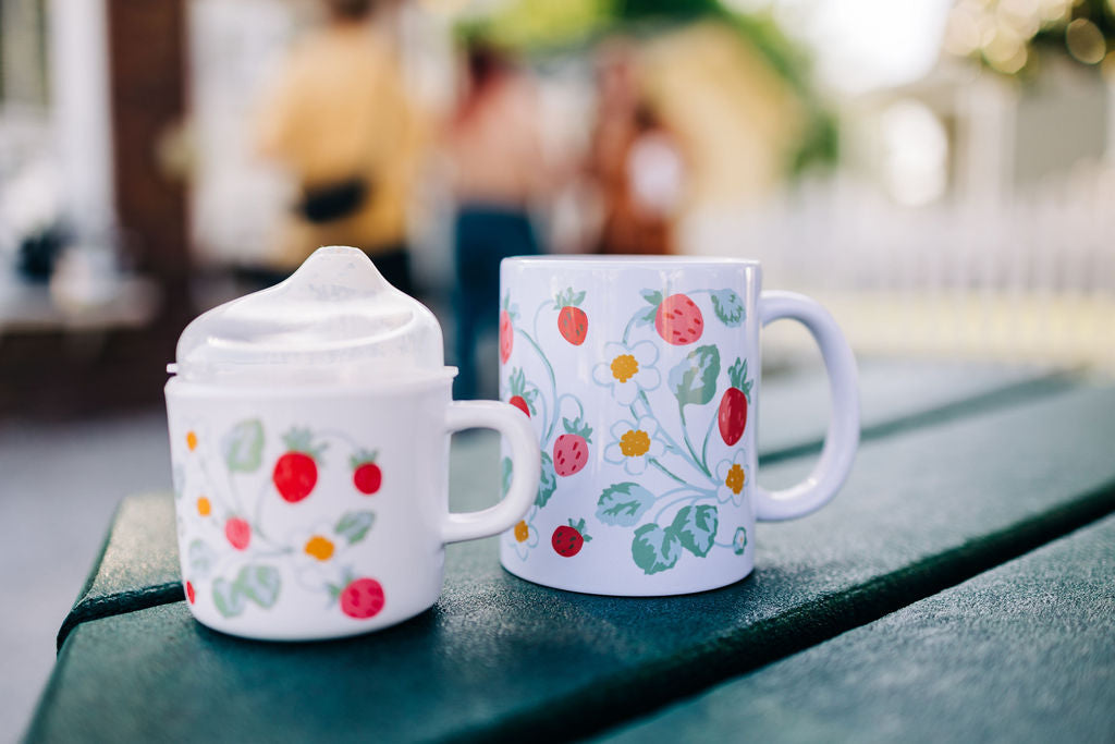 Strawberry Mama and Me Cup Set