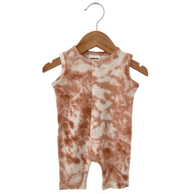 Waffle Romper - Spice Tie Dye