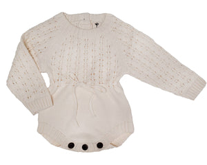 Cotton Sweater Romper