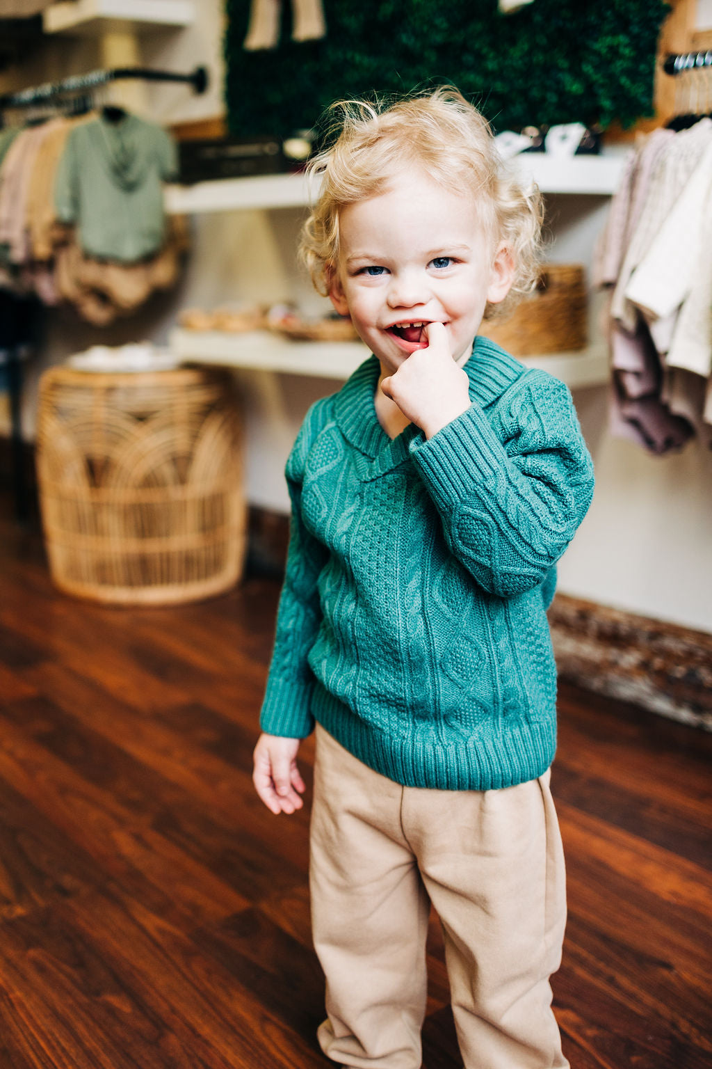 Twisted Rope Sweater