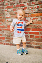 Loves Jesus & America Too Shirt