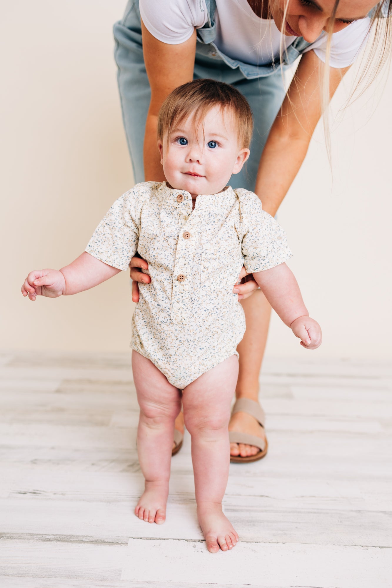 Sketch Floral Onesie & Tee