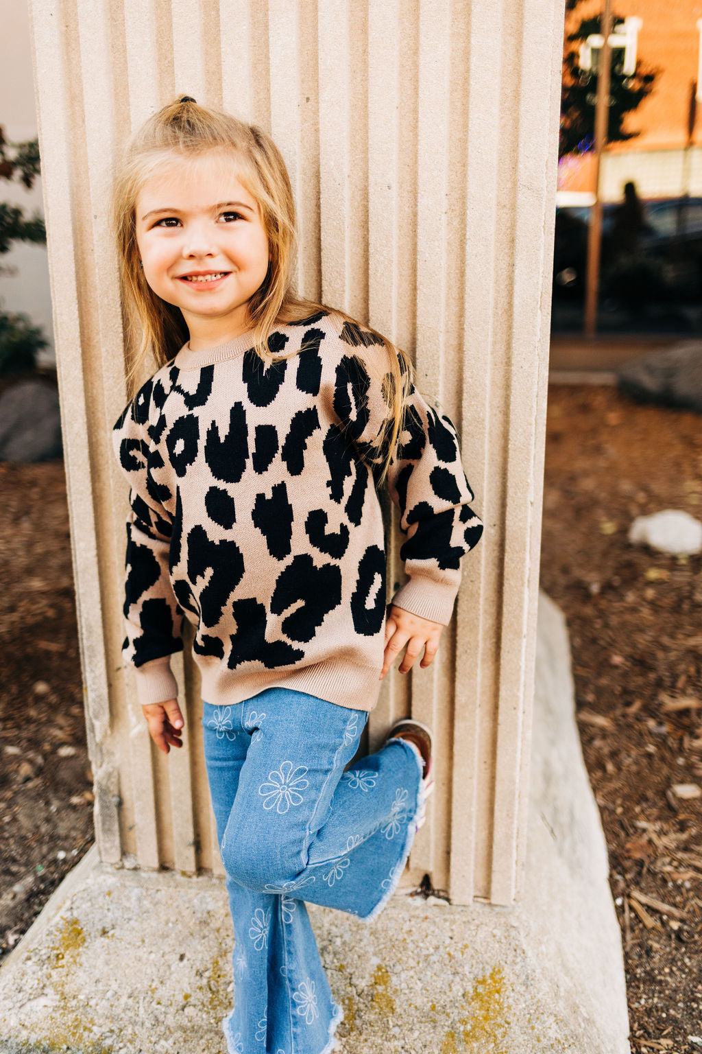 Leopard Print Sweater