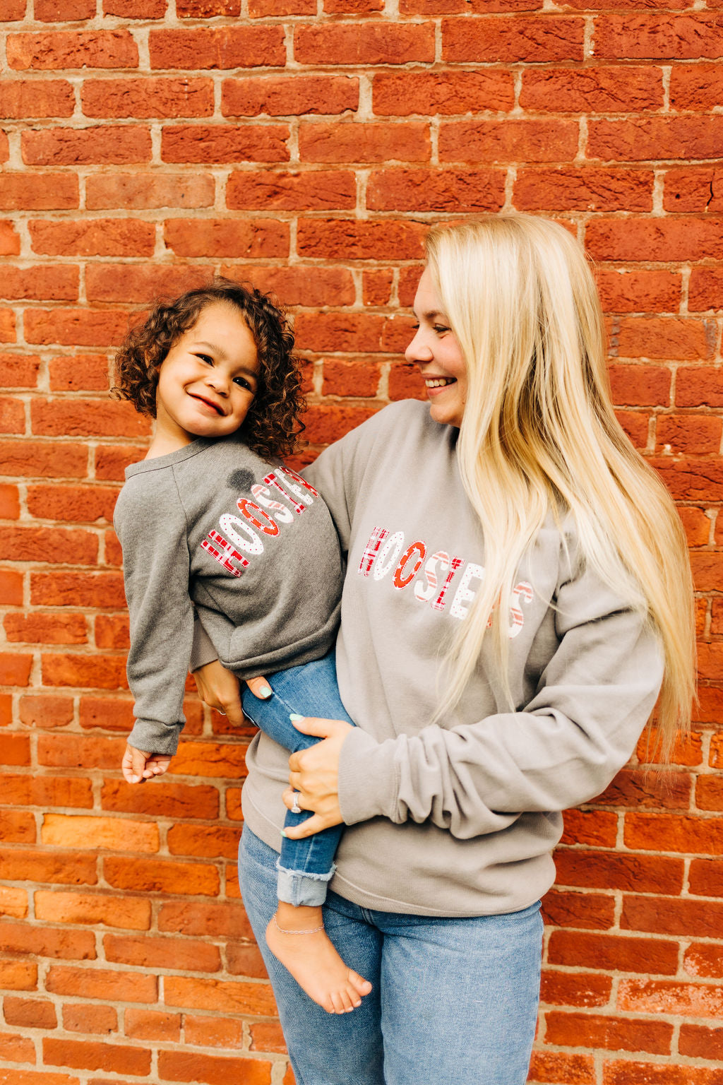 Embroidered Hoosiers Sweatshirt