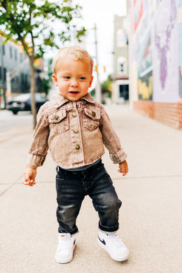 Brown Denim Jacket - Infant