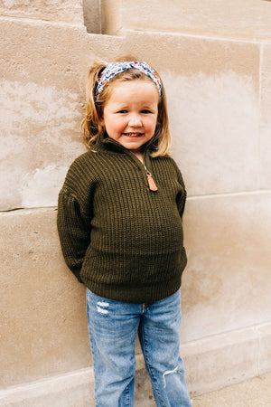 Dark Green Sweater - Infant