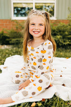 Waffle 2-Piece Pajama Set - Pumpkin