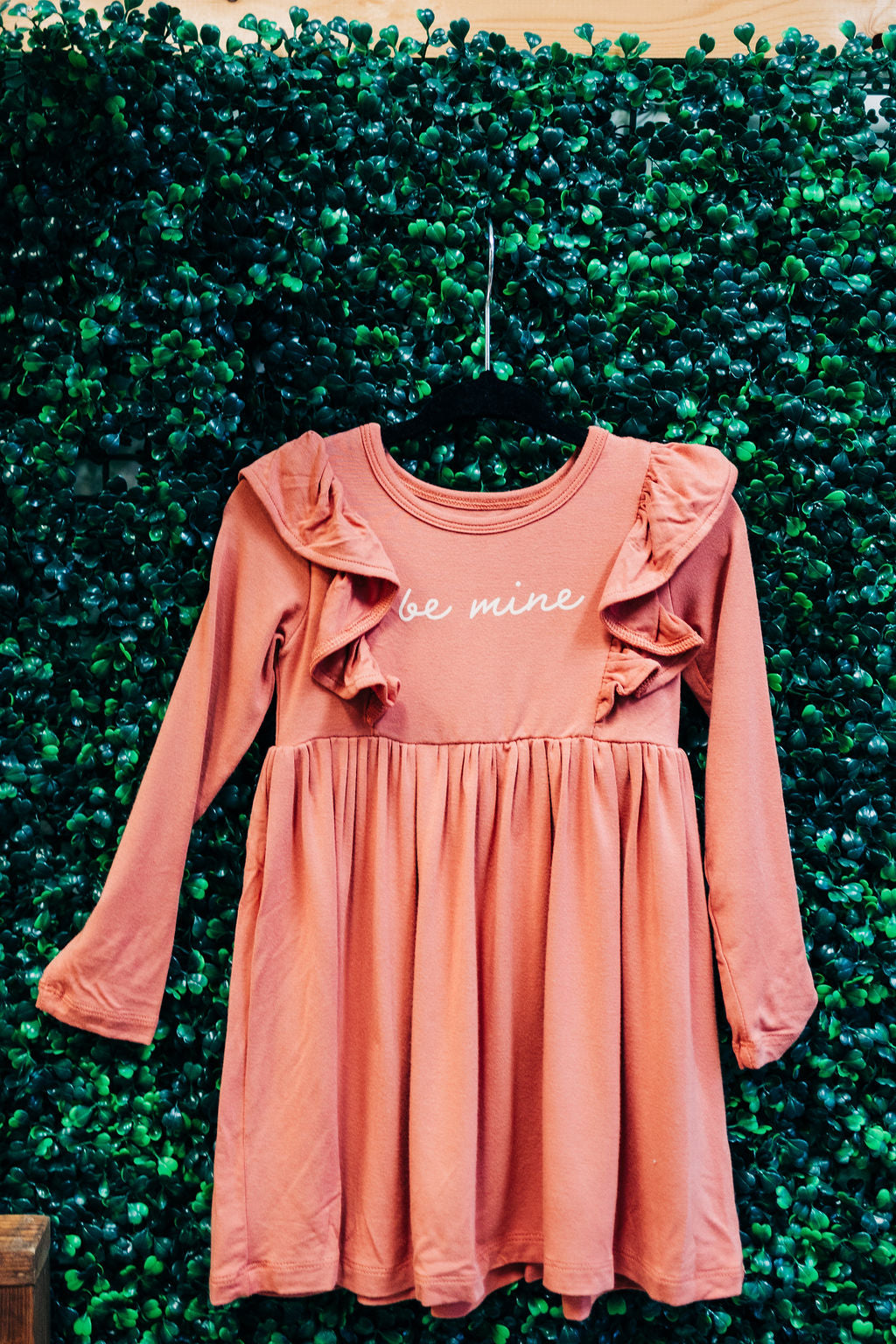 Be Mine Valentines Ruffle Dress