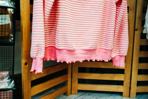 Pretty in Pink Striped Long Sleeve Top