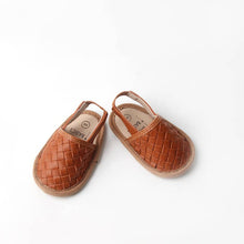 Woven Leather Baby Sandals