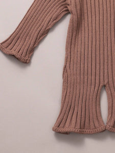 Relaxed Knit Bodysuit / Fawn