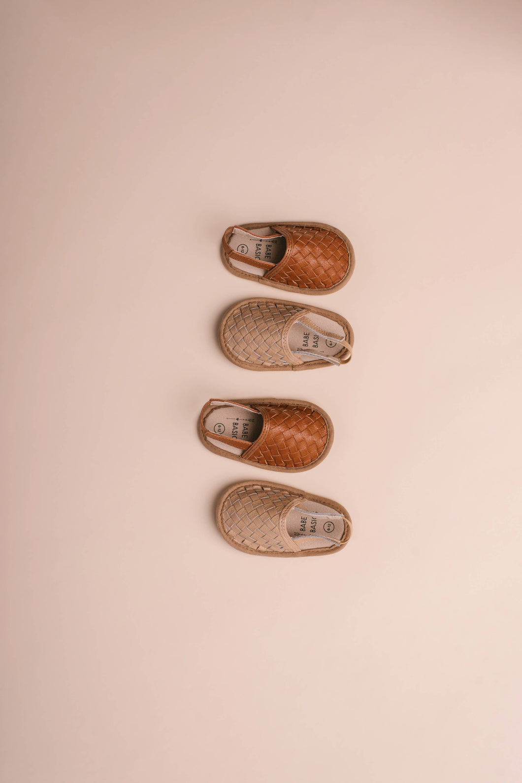 Woven Leather Baby Sandals