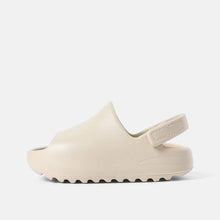 Rubber Platform Sandals - Ivory