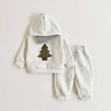 Christmas Tree Hooded Set